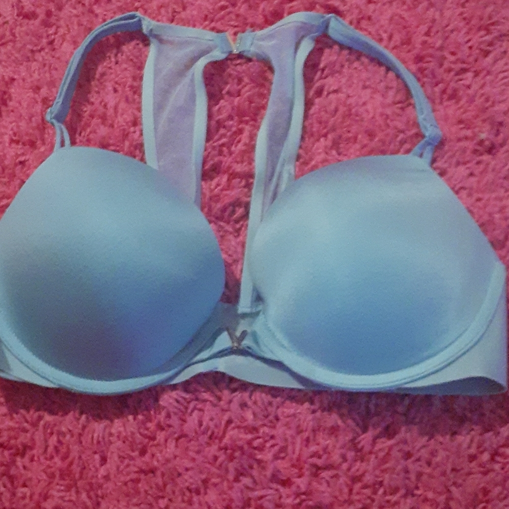 Blue Victoria's Secret bra